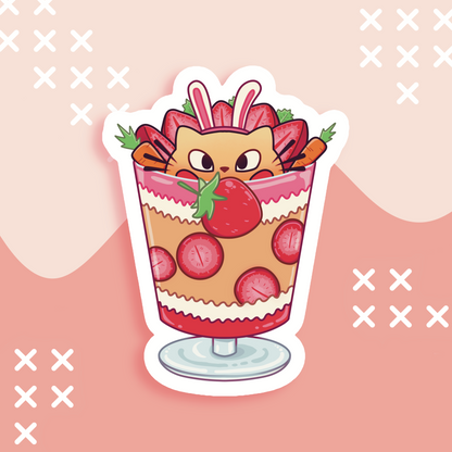 Trifle Cat Sticker