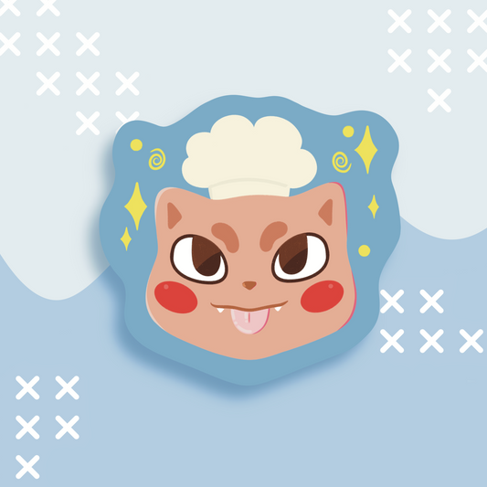 Milo Chef Hat Sticker