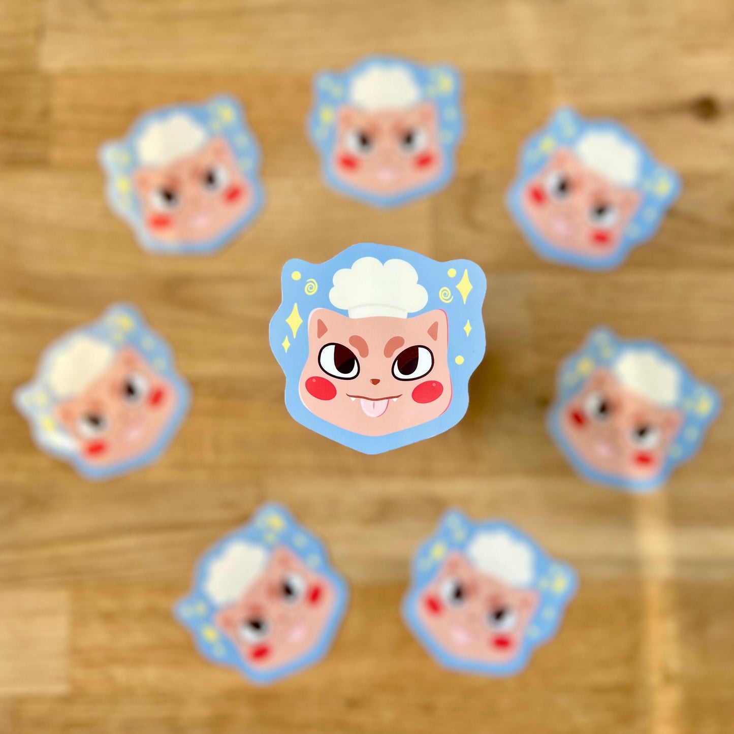 Milo Chef Hat Sticker